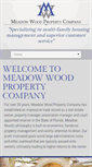 Mobile Screenshot of meadowwoodproperty.com