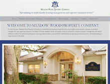 Tablet Screenshot of meadowwoodproperty.com